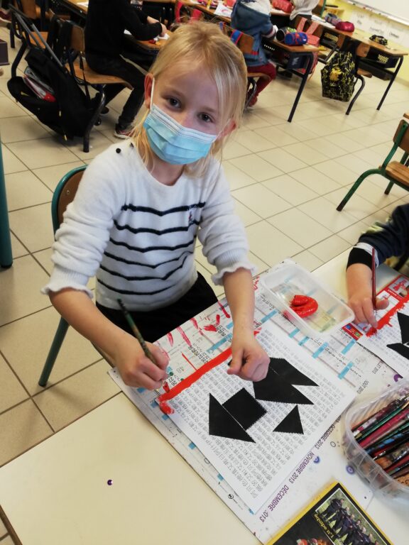 Arts plastiques autour de la Chine Ecole Saint Joseph Olonne sur Mer